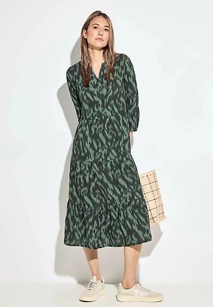 Musselin Print Kleid günstig online kaufen