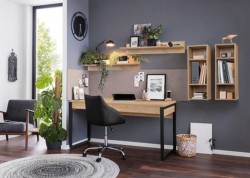 Places of Style Schreibtisch "Moid, Computertisch im modernen Design,", Bre günstig online kaufen