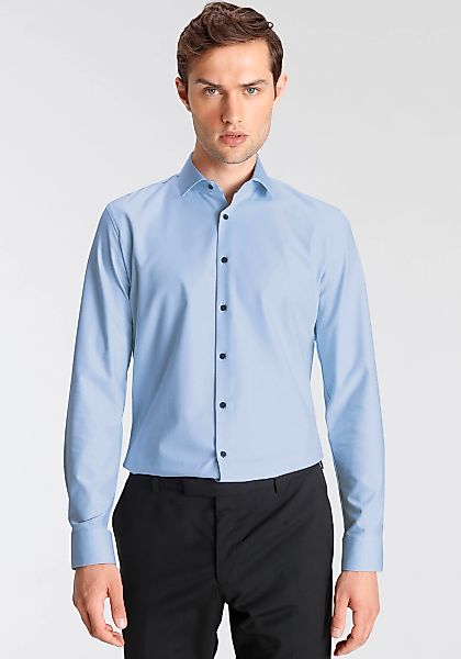 OLYMP Businesshemd "No. Six 24/Seven super slim", Jersey-Hemd günstig online kaufen