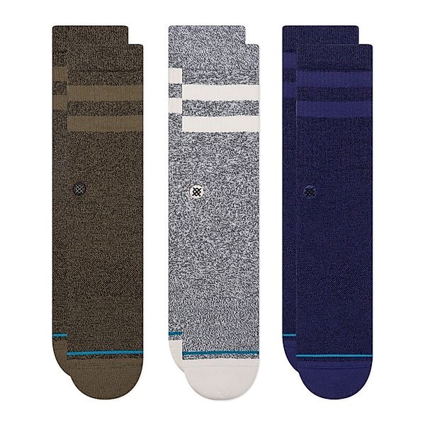 Stance 3-er Set Socken "THE JOVEN" Blau, Braun & Grau günstig online kaufen