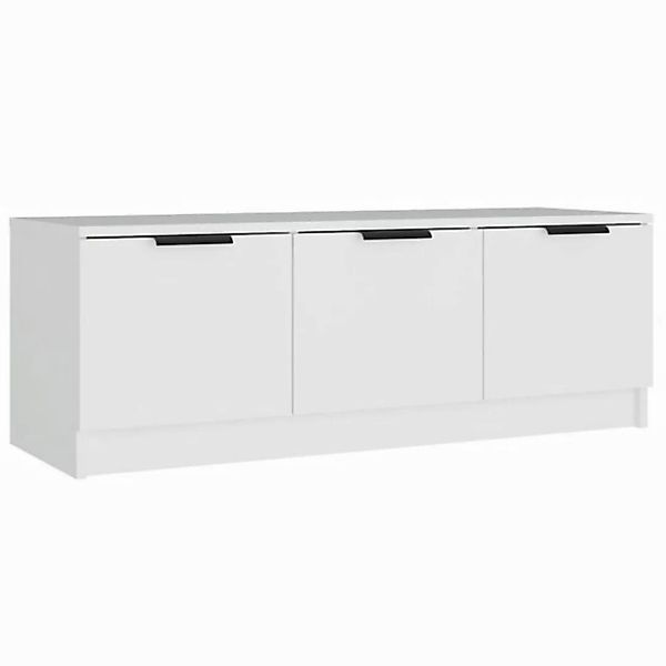 furnicato TV-Schrank Weiß 102x35x36,5 cm Holzwerkstoff (1-St) günstig online kaufen