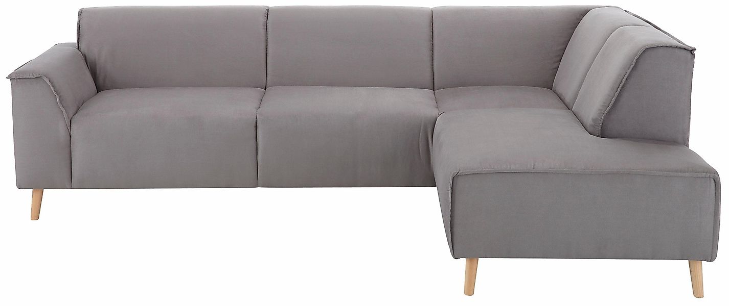 Home affaire Ecksofa "Julia zeitlose und elegante Couch, hoher Sitzkomfort, günstig online kaufen