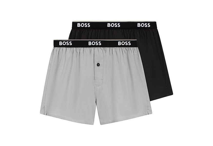 BOSS Trunk Boxer Shorts EW (2-St) mit umlaufenden Markenschriftzug günstig online kaufen