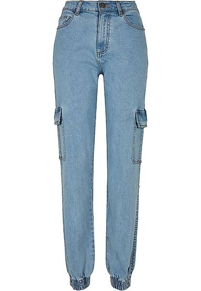 URBAN CLASSICS Stoffhose Urban Classics Damen Ladies Organic Stretch Denim günstig online kaufen