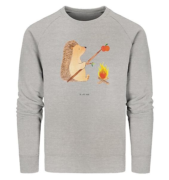 Mr. & Mrs. Panda Longpullover Igel Grillen Größe S - Heather Grey - Geschen günstig online kaufen