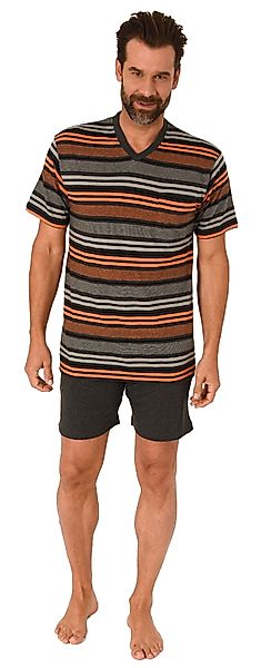 Normann Pyjama Herren kurzarm Schlafanzug Shorty günstig online kaufen