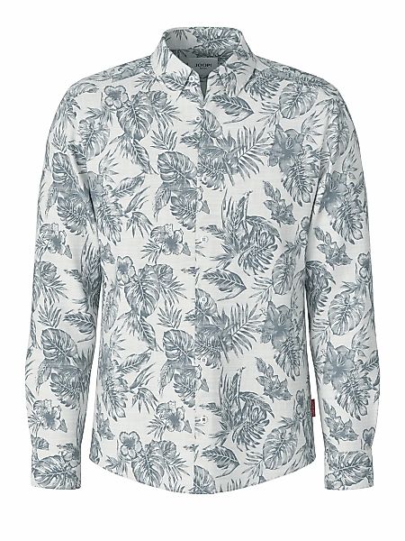 Joop Jeans Langarmhemd "Hansen" gemustert, Kentkragen günstig online kaufen
