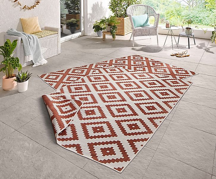HANSE Home Teppich Malta Wendeteppich, rechteckig, günstig online kaufen