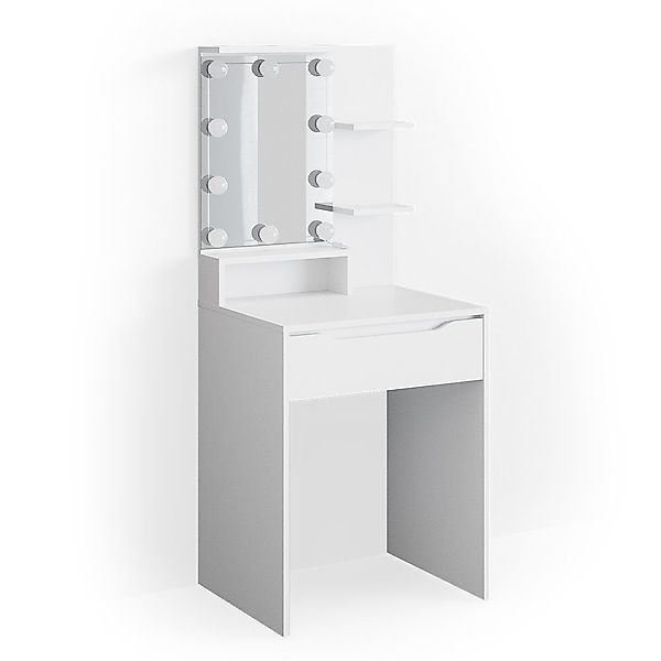 Vicco Schminktisch Ruben, Weiß, 60 cm günstig online kaufen