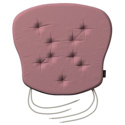 Stuhlkissen Peter mit Bindeschnur, altrosa, 41x 38 x 3,5 cm, Cotton Panama günstig online kaufen