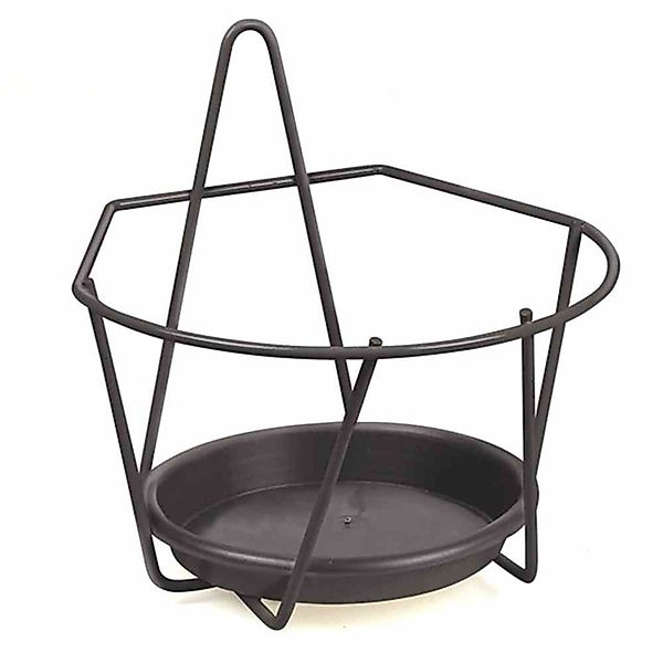 Jardifer Blumenkastenhalter Wand-Blumentopfhalter grau, Ø 16 günstig online kaufen