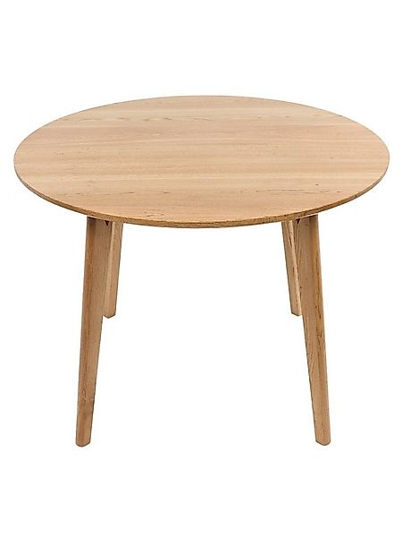 holz4home® Esstisch Rund aus Eichenholz Massiv I Wohnzimmertisch Modern, Ru günstig online kaufen