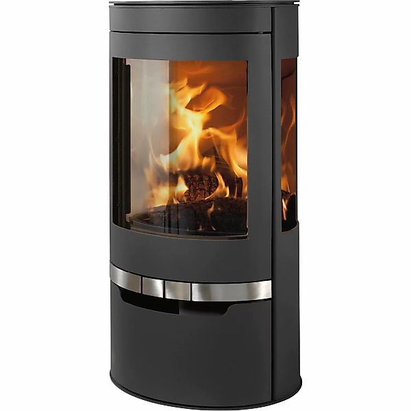 Panadero Suerte Kaminofen Stahl Schwarz Metallic 8 kW günstig online kaufen