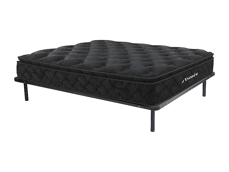 Taschenfederkernmatratze-Lattenrost Set - 160 x 200 cm - integrierter Toppe günstig online kaufen