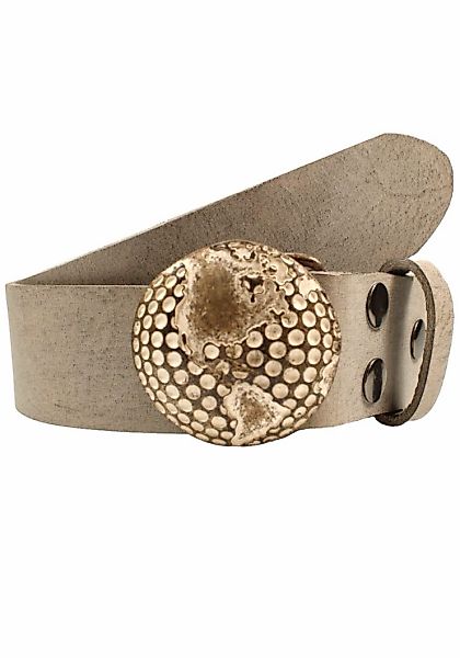 Rettungsring Gürtel Ledergürtel mit austauschbarer Schließe "Infinity Dots" günstig online kaufen