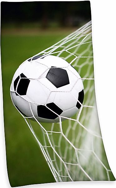 Herding Badetuch Fußball, Frotteevelours (1-St), mit günstig online kaufen
