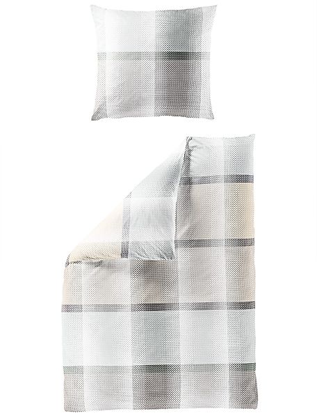 BIERBAUM Bettwäsche 2345BW4121, Mako-Satin, 2 teilig, günstig online kaufen