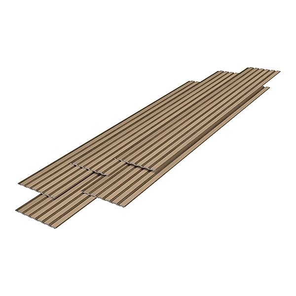 neu.holz 3D Wandpaneel, BxL: 30x195 cm, günstig online kaufen