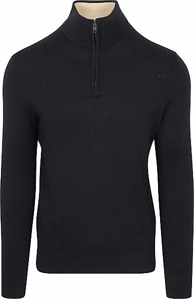 Steppin' Out Half-Zip Pullover Cotton Cashmere Navy - Größe XXL günstig online kaufen