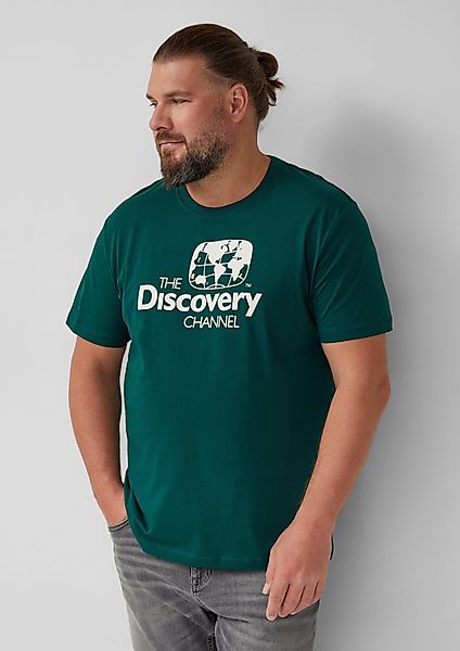 s.Oliver Kurzarmshirt T-Shirt mit Discovery™-Print günstig online kaufen