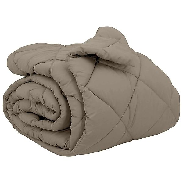 vidaXL Winterbettdecke Hellgrau 240 x 200 cm Mikrofaser 42025744 günstig online kaufen