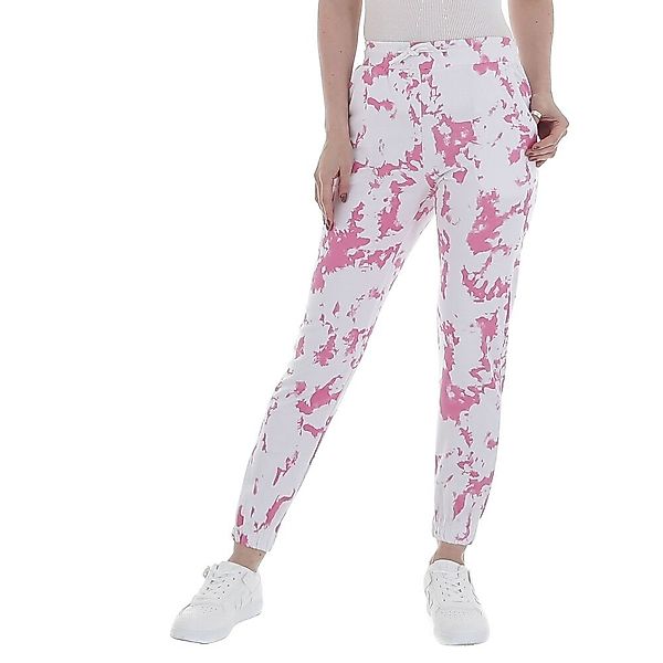 Ital-Design Jogginghose Damen Freizeit Camouflage Stretch günstig online kaufen