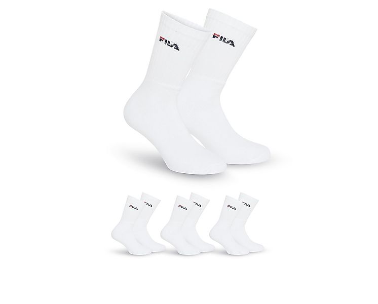 Fila Tennissocken UNISEX CREW TENNIS FULL TERRY SOCKS (3-Paar) mit dezentem günstig online kaufen