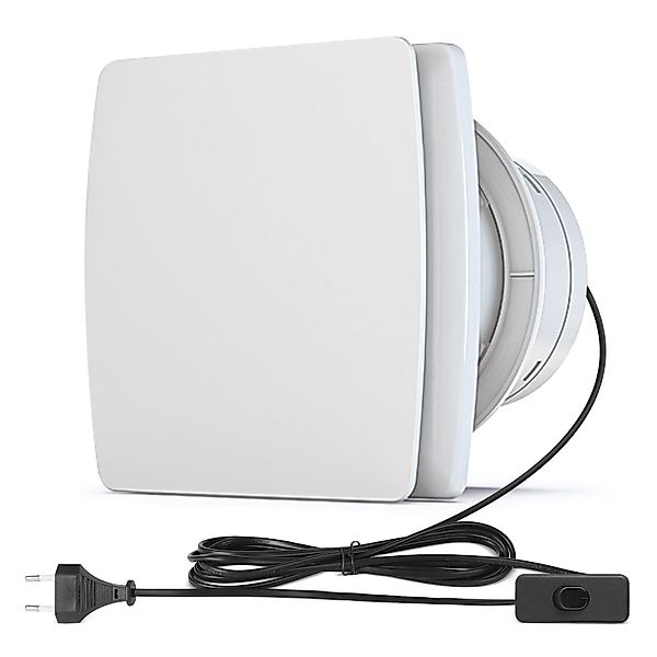 XERSEK Wandventilator 100mm Badlüfter Wandlüfter Abluftventilator günstig online kaufen