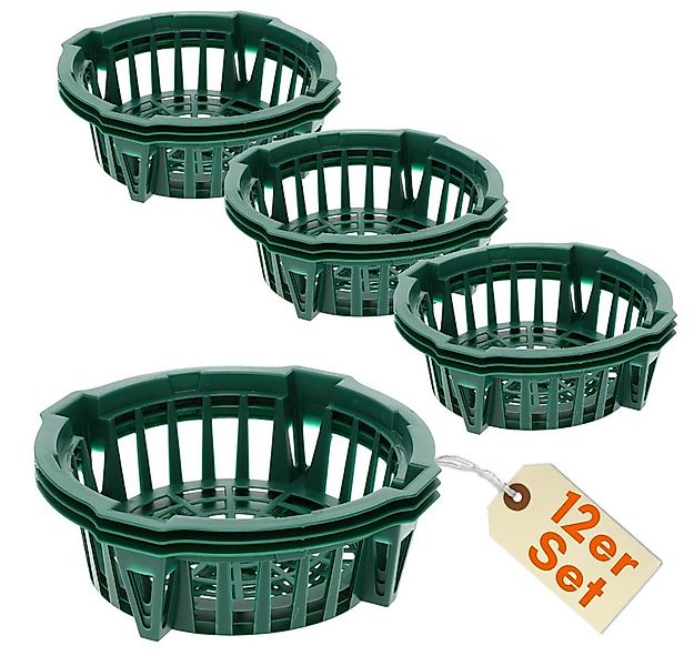 GarPet Pflanzschale 12er Set Pflanzkörbe für Blumenzwiebeln Zwiebel Pflanzs günstig online kaufen