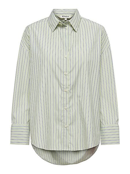 ONLY T-Shirt ONLOREGON ALVA LS REG SHIRT NOOS WV, Celadon Green/DOUGLAS FIR günstig online kaufen