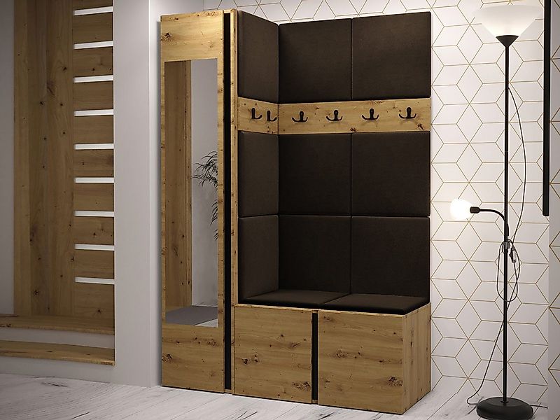 MIRJAN24 Garderoben-Set Orion X, (Komplett-Set, Schuhschrank, günstig online kaufen