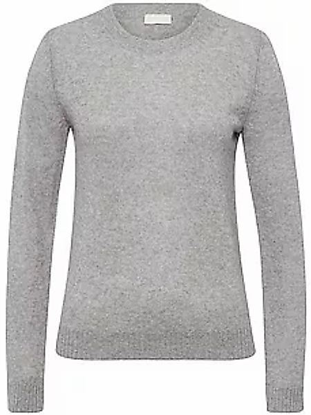 Rundhals-Pullover include grau günstig online kaufen