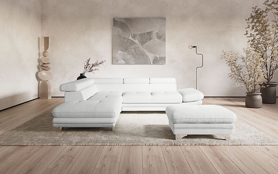 COTTA Ecksofa Enterprise L-Form, mit Arm- günstig online kaufen