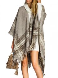 Caspar Poncho Caspar PON010 Damen Poncho günstig online kaufen