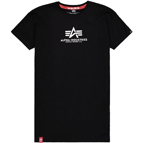 Alpha Industries  Röcke Basic Long T-Shirt BL W - black günstig online kaufen