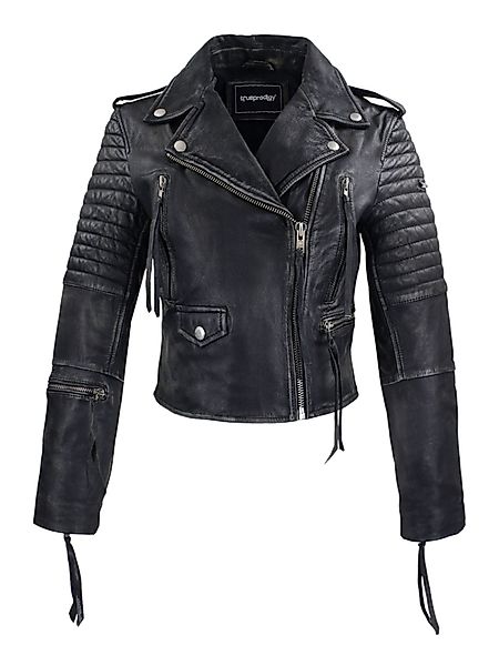 trueprodigy Lederjacke Avril mit Waschung und günstig online kaufen