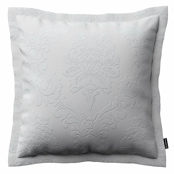 Kissenhülle Mona mit Stehsaum, hellgrau, 45 x 45 cm, Damasco (613-81) günstig online kaufen