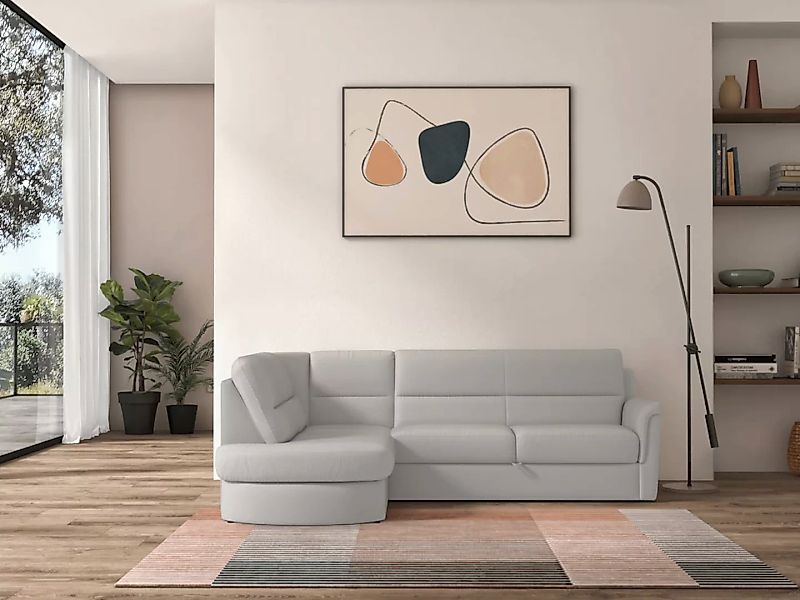 sit&more Ecksofa »Panini L-Form«, wahlweise mit Vorziehsitz und Bettkasten günstig online kaufen