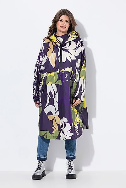 Laurasøn Funktionsjacke Funktions-Regencape Unisex Print Kapuze günstig online kaufen