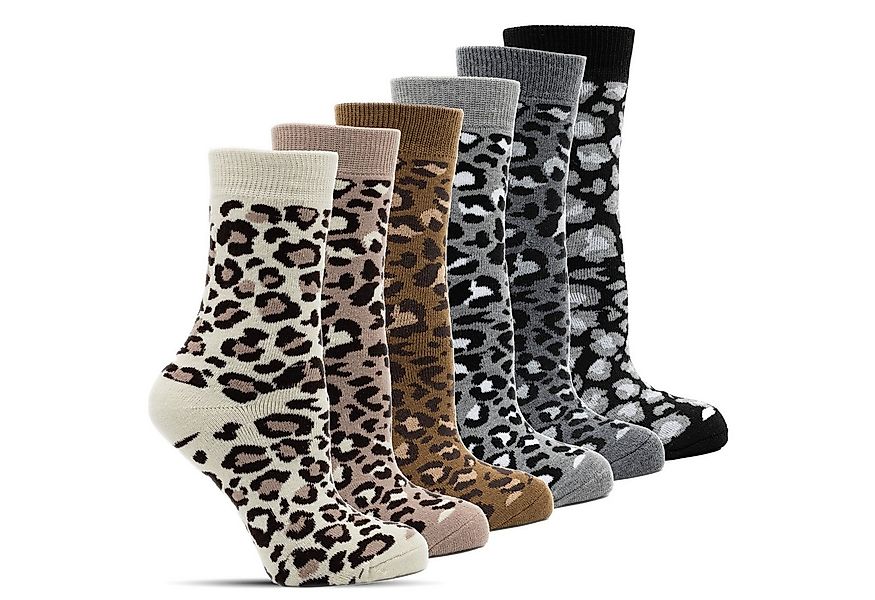 Frostfighter Thermosocken Damen Wintersocken (6-Paar) dicke warme gefüttert günstig online kaufen