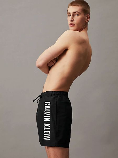 Calvin Klein Swimwear Badeshorts "MEDIUM DRAWSTRING", mit kontrastfarbenem günstig online kaufen