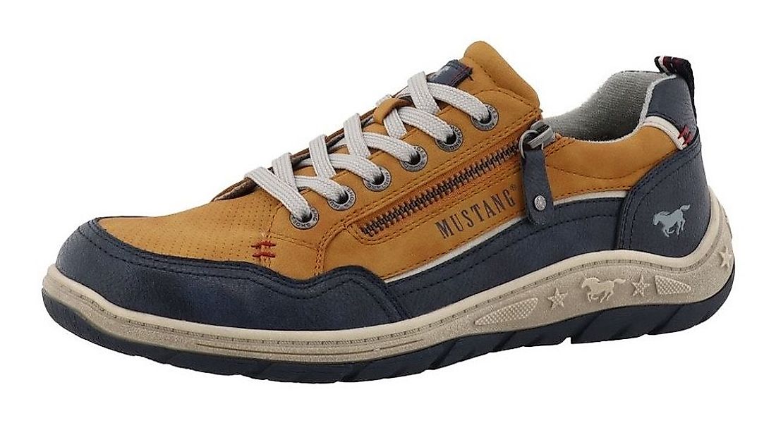 Mustang Shoes Benedetto Sneaker Halbschuh, Schnürschuh, Freizeitschuh mit m günstig online kaufen