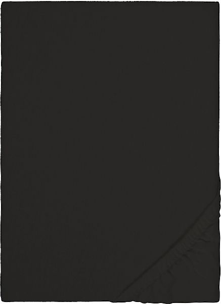 Biberna Spannbettlaken Biber in Gr. 90x200, 140x200 oder 180x200 cm, Biber, günstig online kaufen