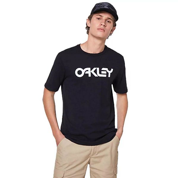 Oakley Apparel Mark Ii Kurzärmeliges T-shirt M Black / White günstig online kaufen