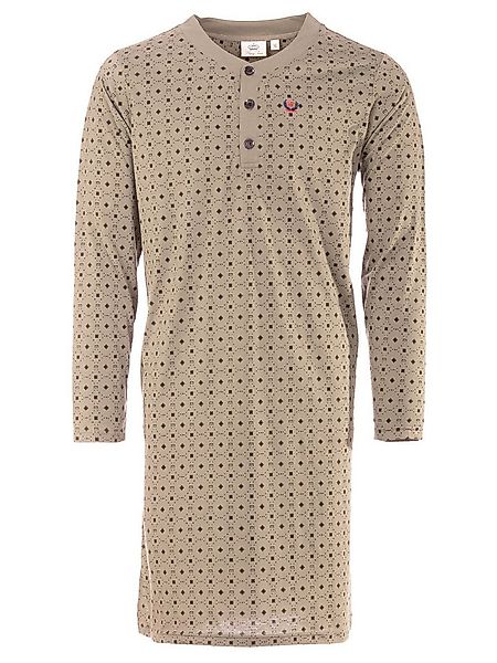 Henry Terre Nachthemd Nachthemd langarm - Leon Mosaik Design günstig online kaufen
