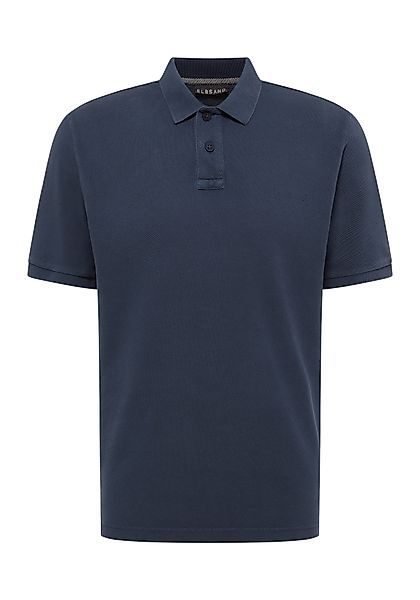 Elbsand Poloshirt Len Herren Gerippter Flachstrickkragen, günstig online kaufen
