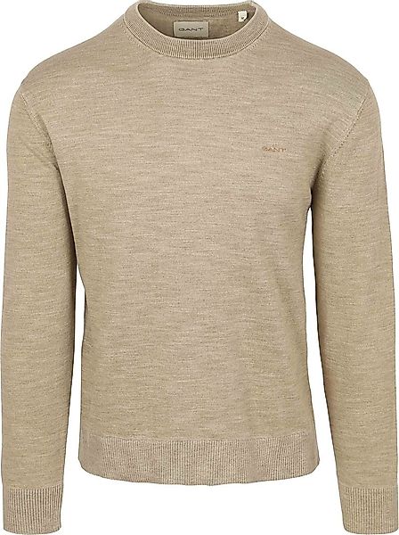 Gant Sunfaded Pullover Beige - Größe 3XL günstig online kaufen