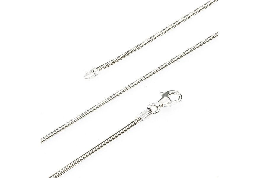 Bella Carina Silberkette Silberkette Schlangenkette 1,3 mm 925 Silber, 925 günstig online kaufen