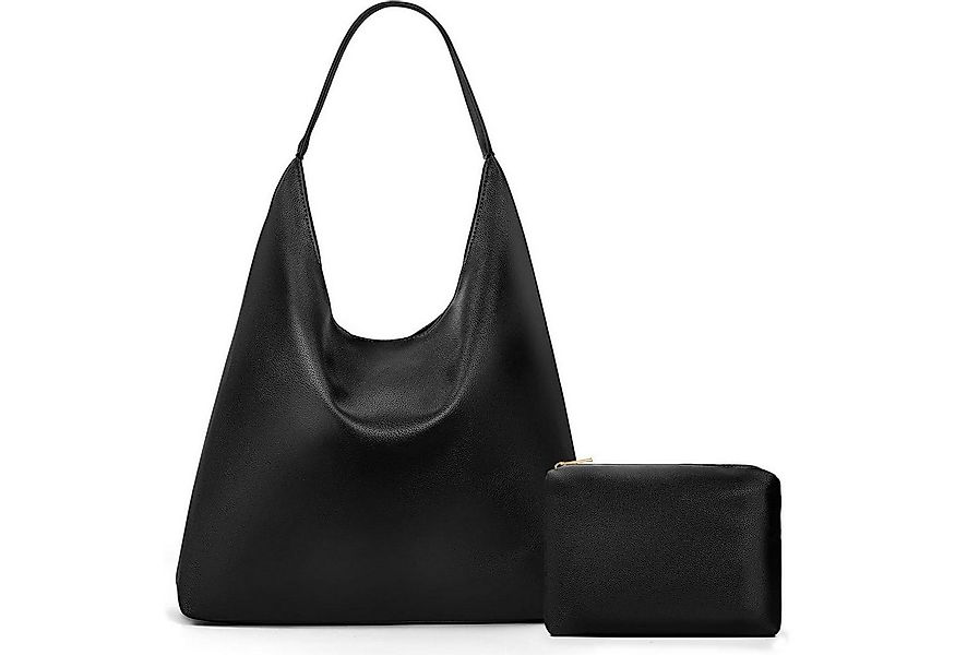 LuxusKollektion Hobo Wildleder Tote Bag Groß Shopper Handtasche Hobo Tasche günstig online kaufen