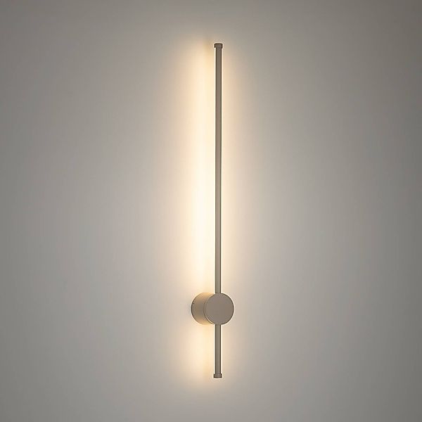 LED-Wandleuchte Orla M, sand, Aluminium, Höhe 97 cm günstig online kaufen